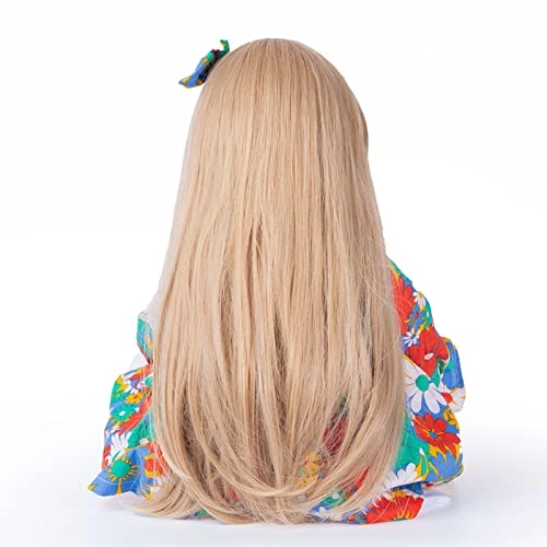 Reborn Baby Doll - 24 Inch Vinyl Cotton Body Pink Yarn Skirt Ages 3+