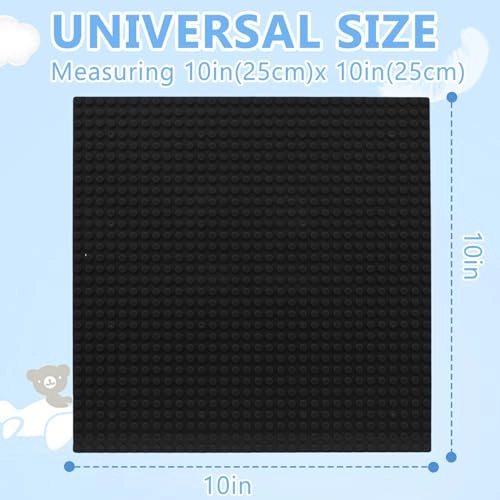 Classic Building Baseplates - 25.4X25.4cm 6-Pack