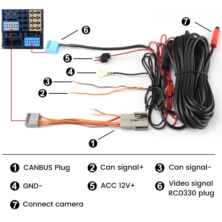A120 CVBS - Universal RCA Connector 680*480 pixels 720P