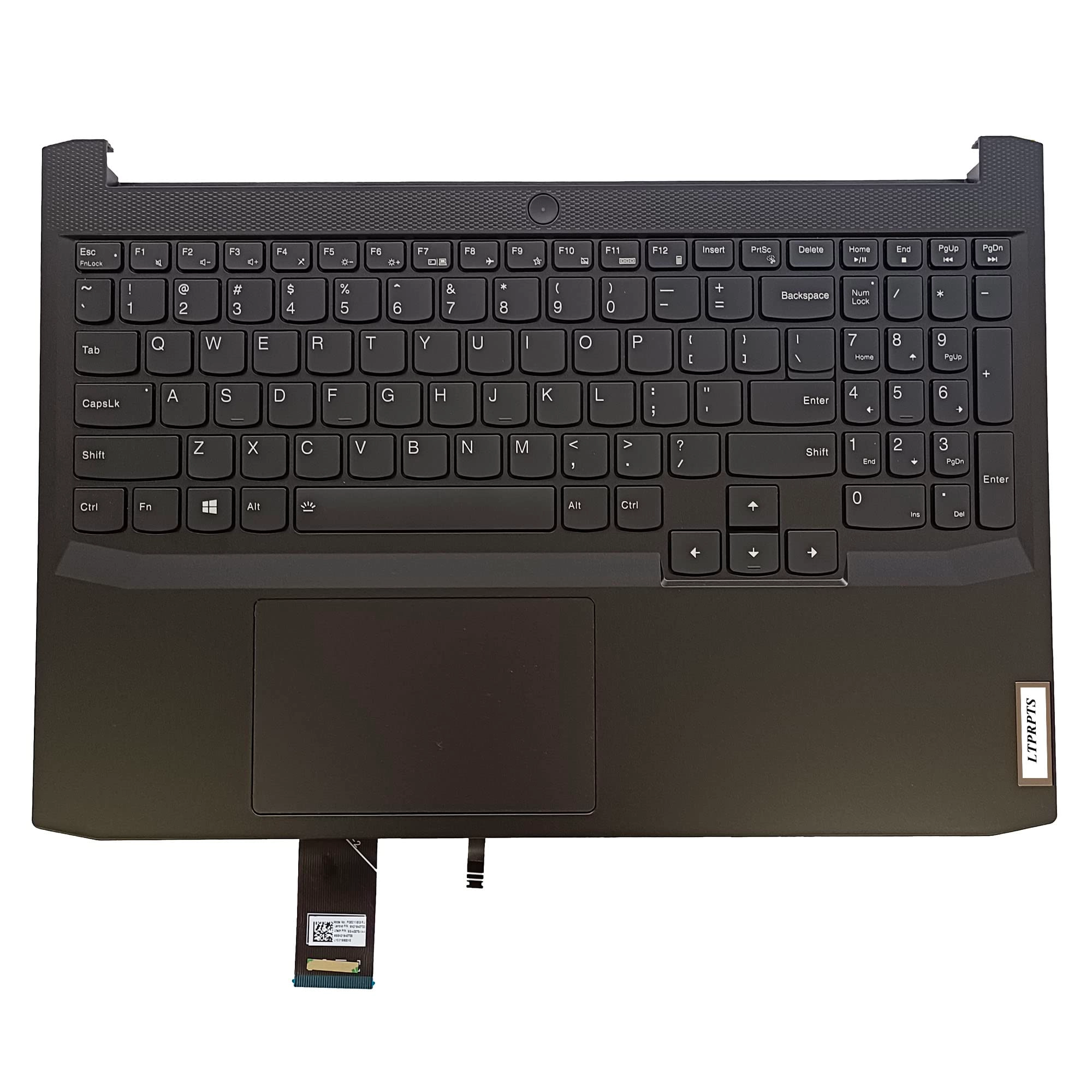 F-HONG ELECTRONIC CO LIMITED Ideapd Gaming 3-15ACH6 - Backlit Keyboard Touchpad Palmrest Black