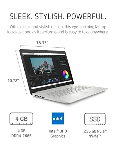 17 Laptop PC - 17.3'' 256GB 4GB 256GB Core i5