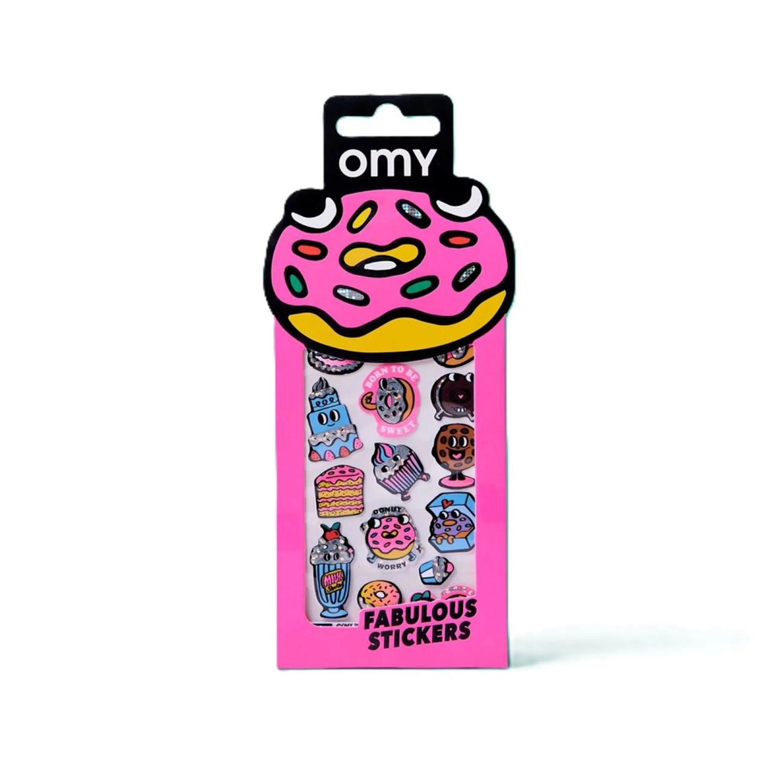 OMY Donuts Sticker Book 6 pcs