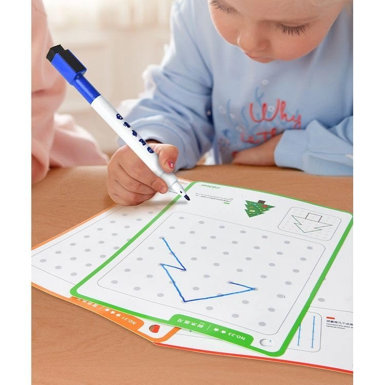 Connect the Dots Wipe Clean Workbook - 5+