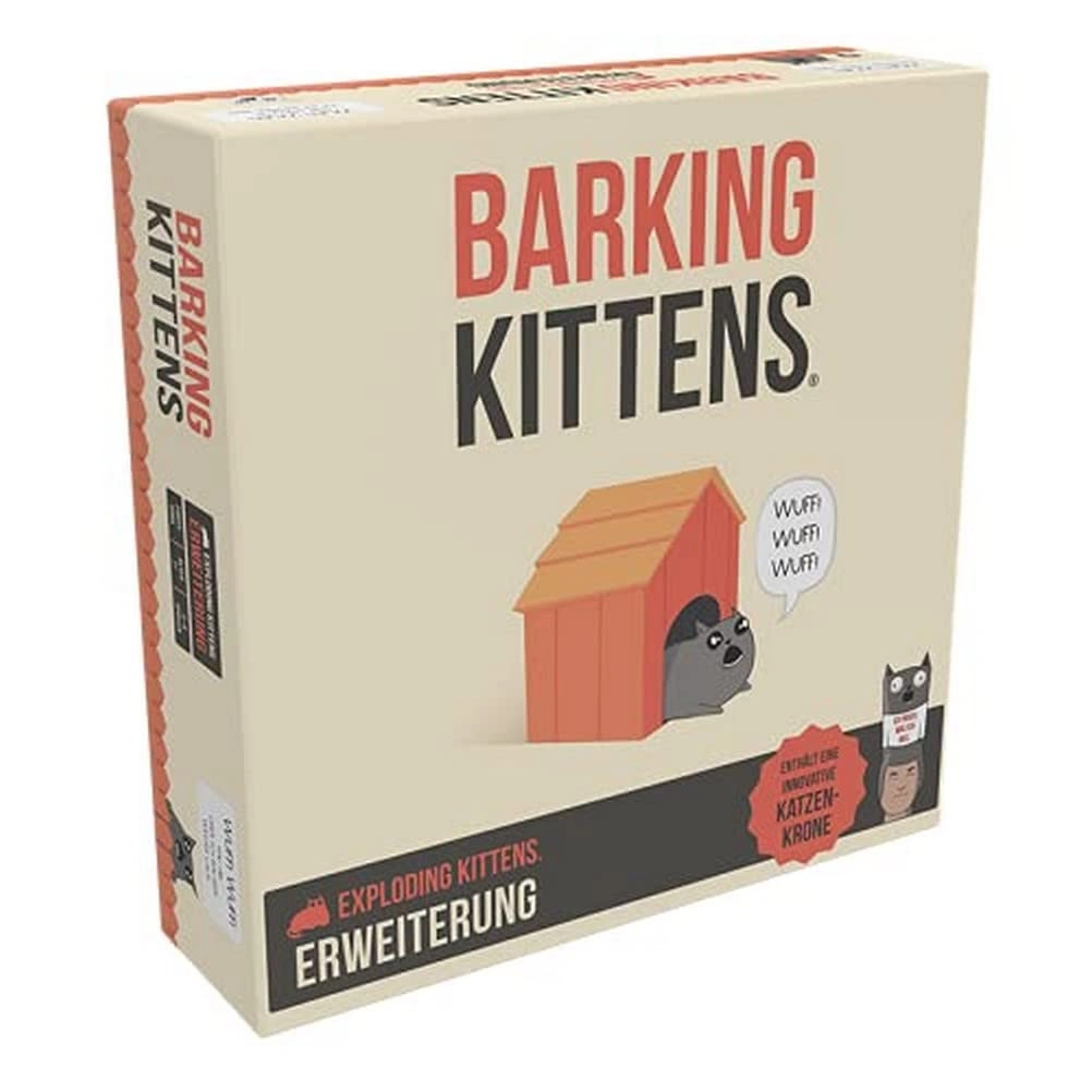 Asmodee Exploding Kittens: Barking Kittens (German)