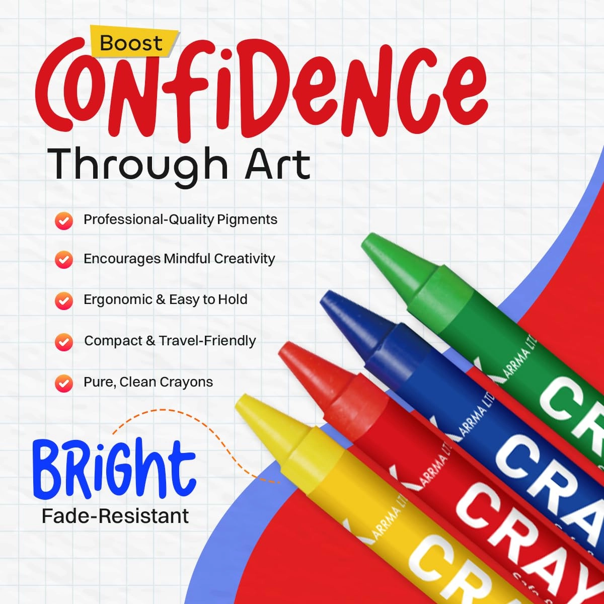 Wax Crayons - 8.0 Count