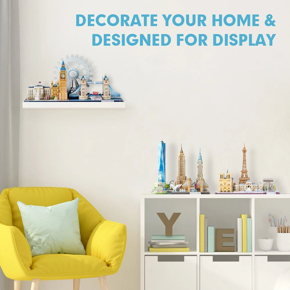 City Line London 3D Puzzle (AL-MC253H) - 107 pcs