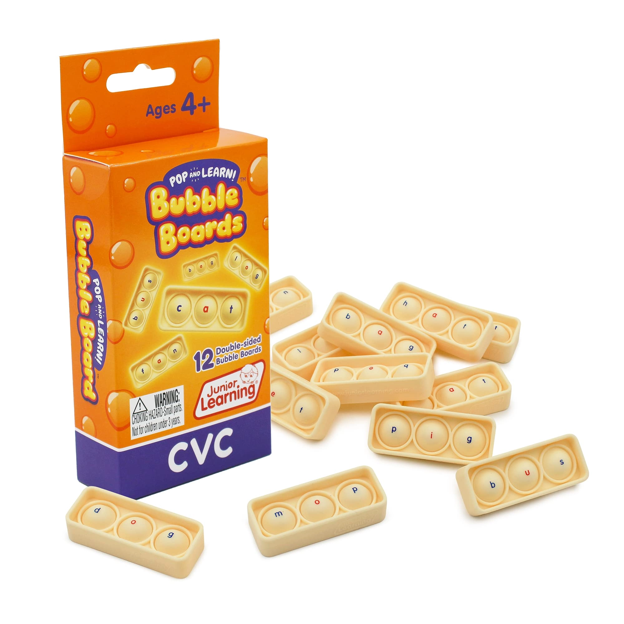 MZA STORES Langauge Arts Bubble Board - 4+ 24 pieces