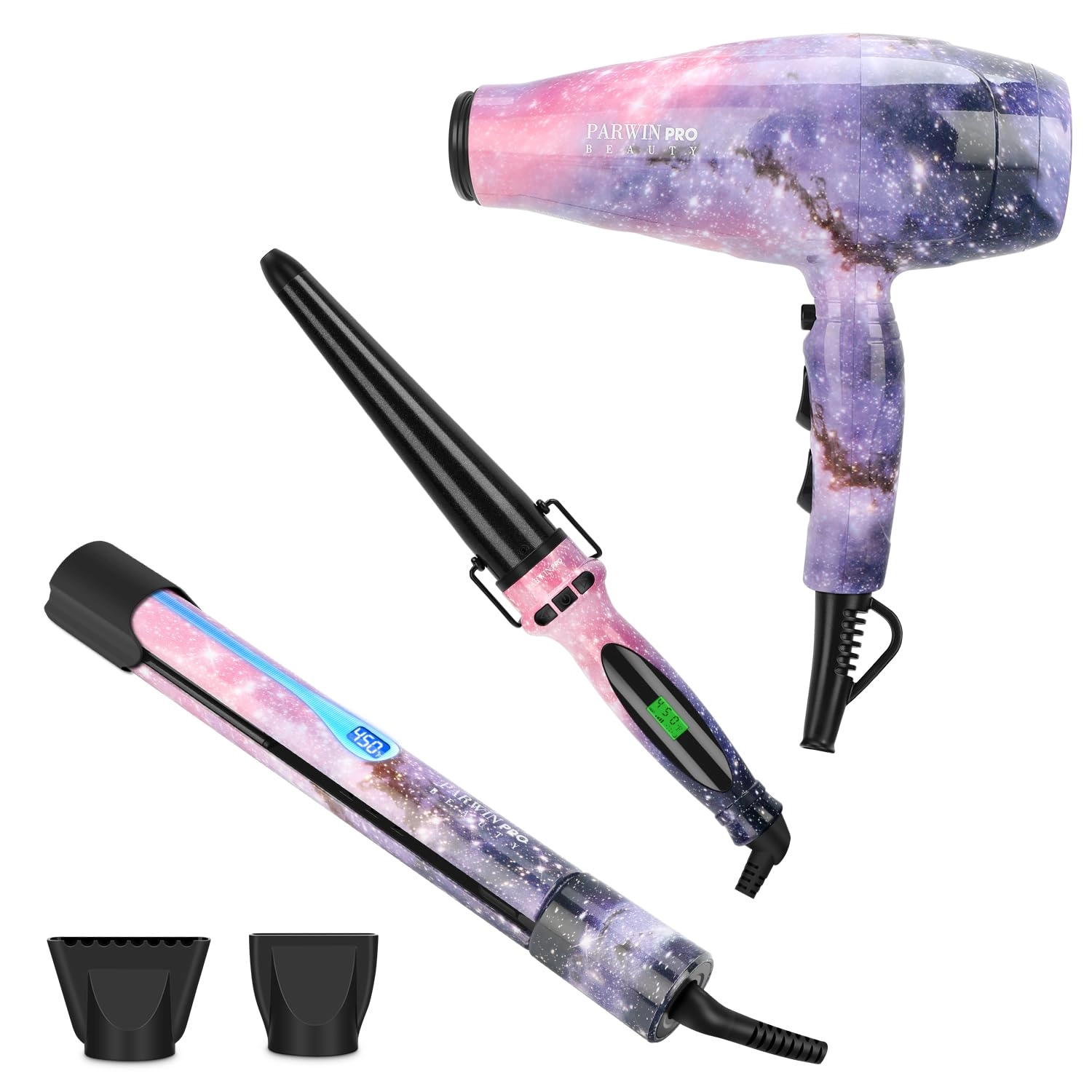 parwin pro beauty 3 in 1 Hair Styling Set - 1875W Galaxy Ion