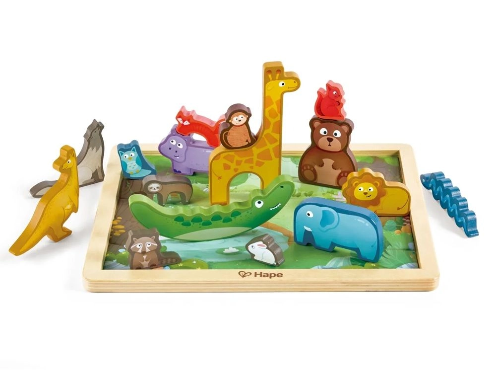 Hape Animal Kingdom Puzzle - 3 +