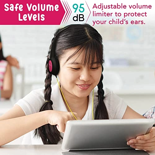 Action Kids Headphone with Microphone Wired Headphone