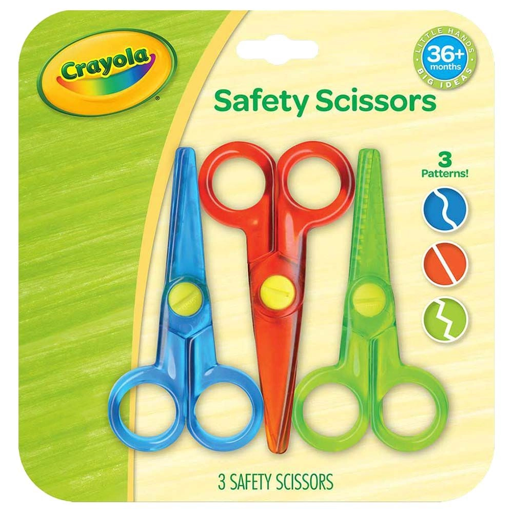 3 My First Safety Scissors - 3+ years 3 pcs