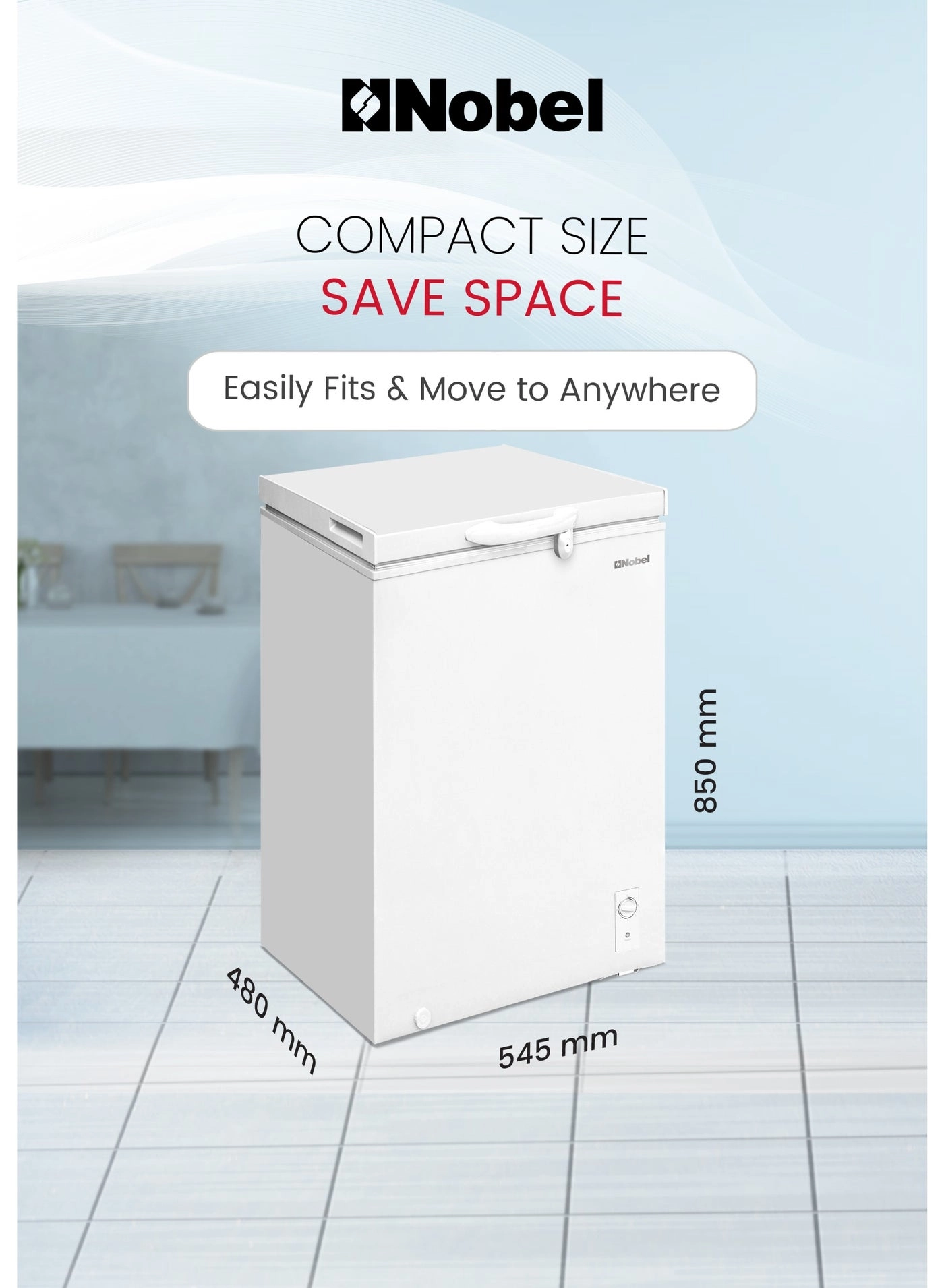 NCF140 - Single Door Mechanical Control R600a