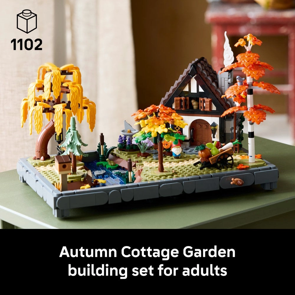 LEGO Icons Autumn Cottage Garden (11372)