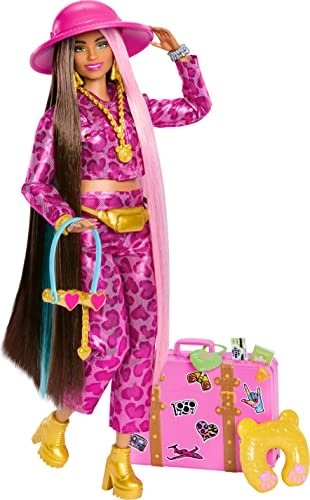 Barbie Extra Fly - Pink and purple hair Desert Fashion 15 accessories Ages 3+