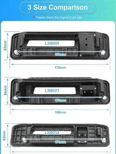 Rear view camera - Night vision 1920x1080P