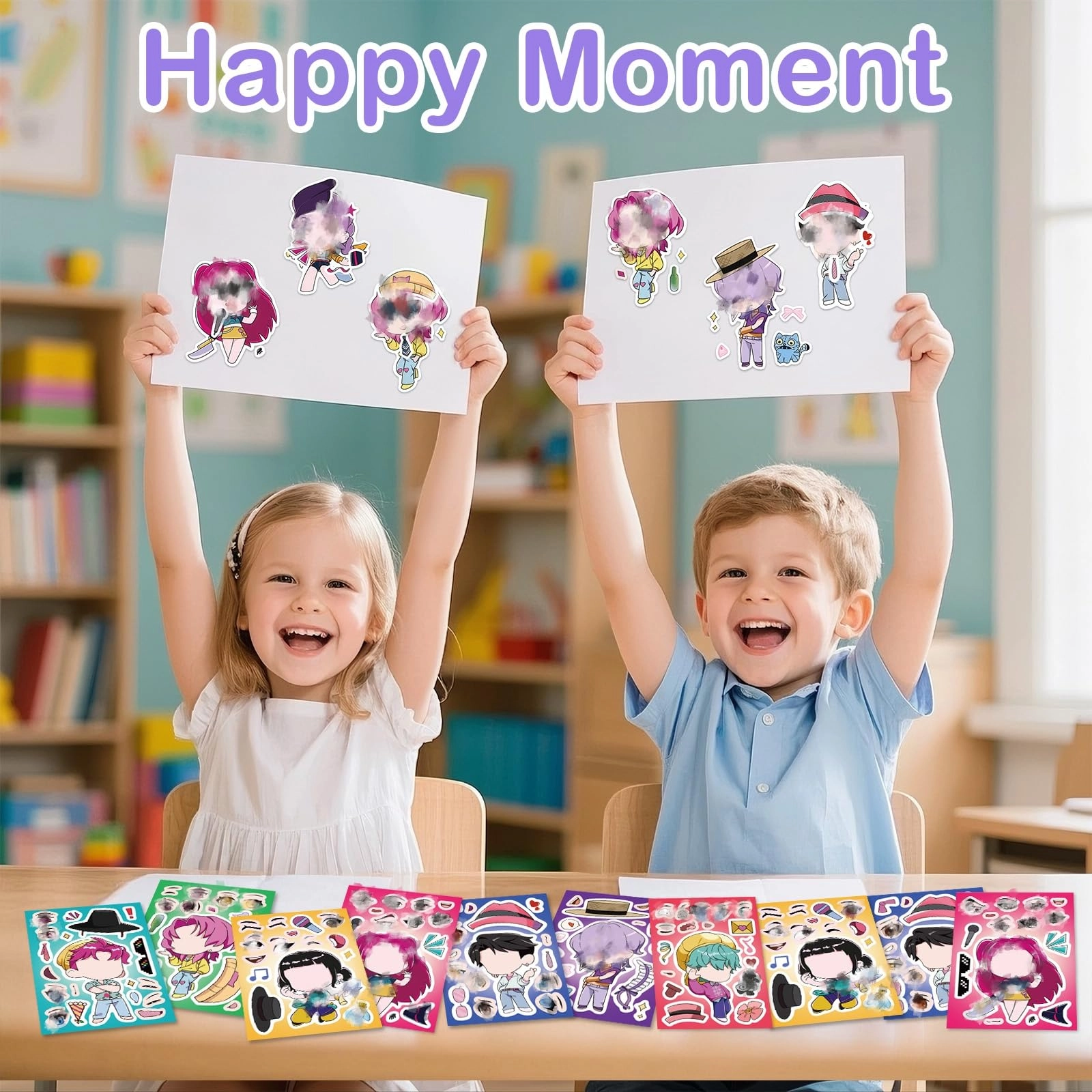 Kpop Stickers - 16 Sheets