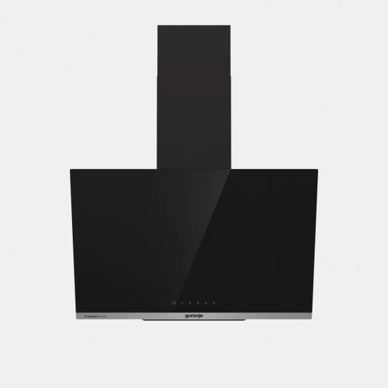 Inclined Chimney Hood - 60 cm Black