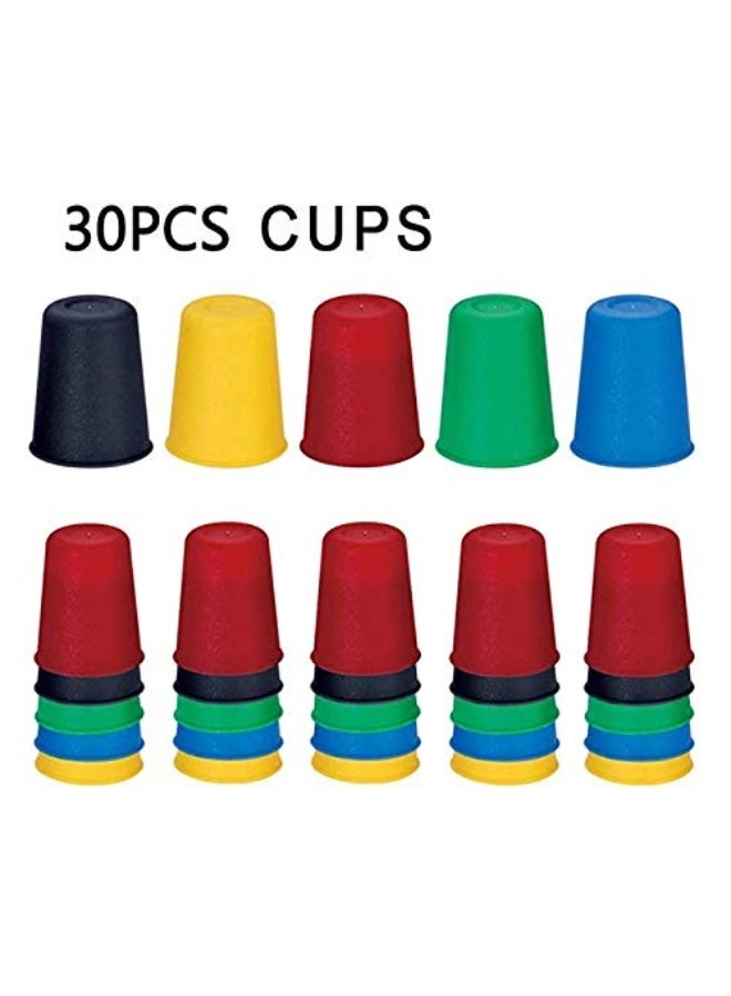 Cups Game - 6+ 30 pieces