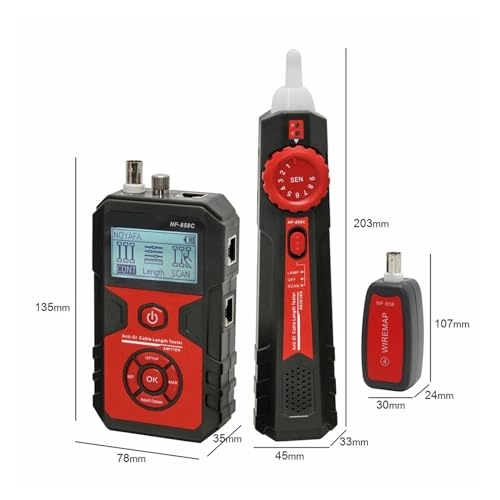 NF-858C - RJ45 BNC VFL Micro USB Cat 5 Cat 6