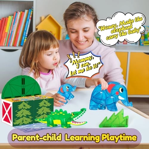 Magnetic Game Zoo Animal - 36 months - 12 years 5 pieces