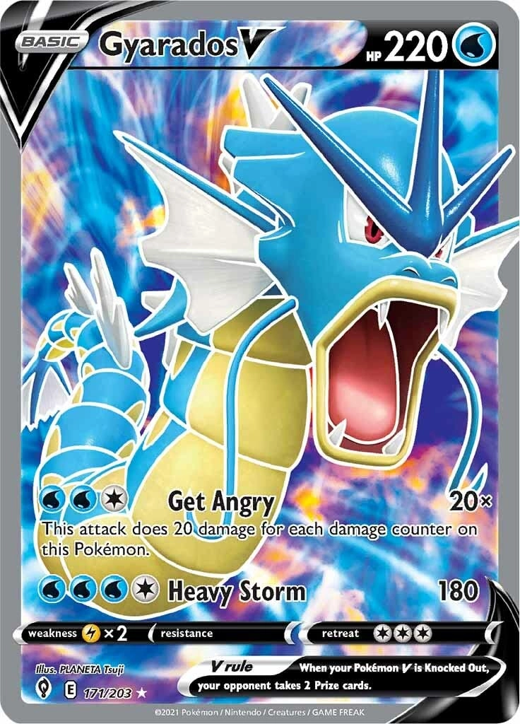 Pokemon USA, Inc. Gyarados V 171/203