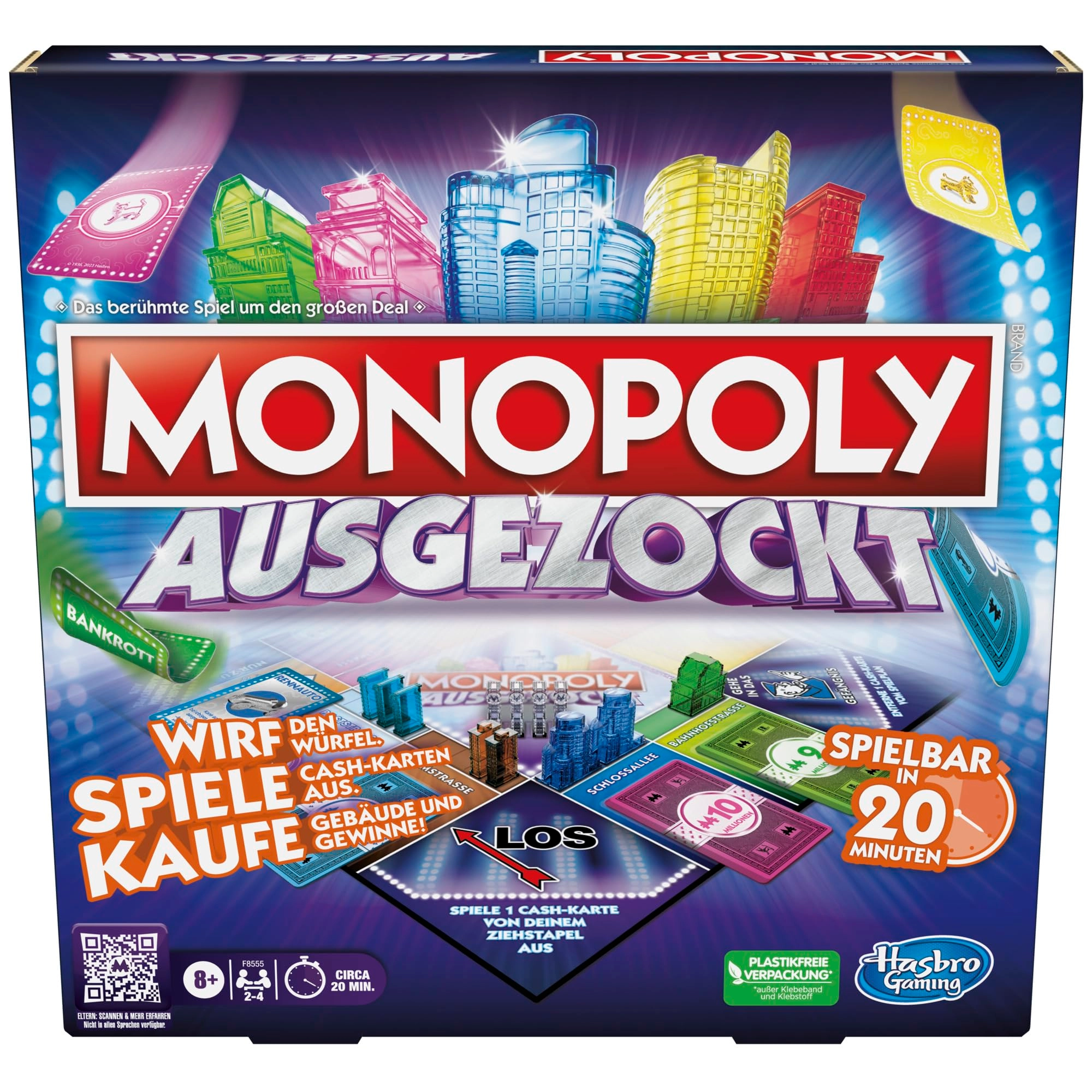 Hasbro Monopoly: Auszockt (German)