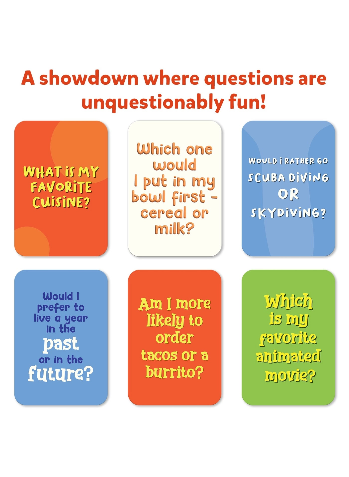 Who Knows You Best - Card Game