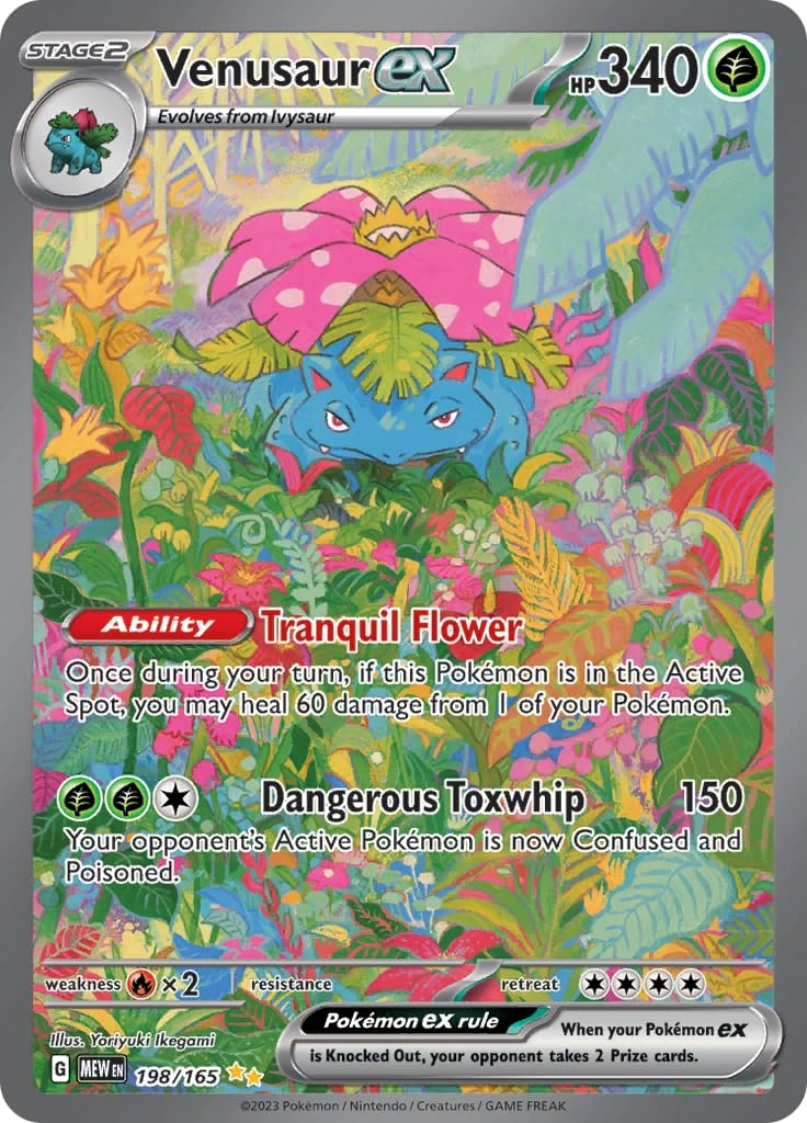 Venusaur Ex 198/165
