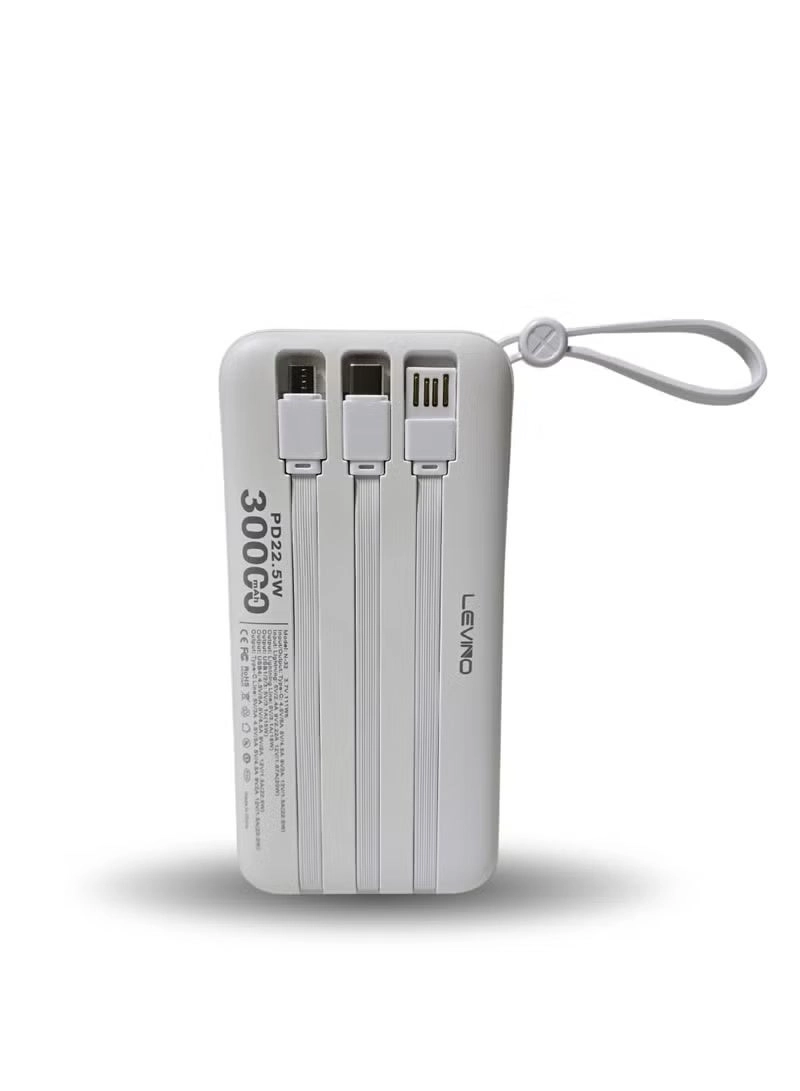 N-32 - 30000mAh 22.5W Fast charging 4 USB 2 Type-C