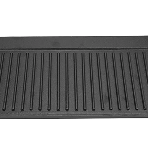 Cast Iron Griddle Pan - 19.9*9.3*0.6in Pre-seasoned