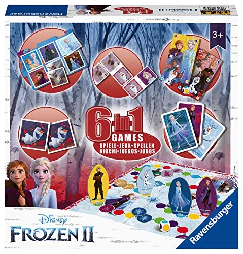 Frozen 2 6-in-1 Game - English 3 years and up 104 piece(s)