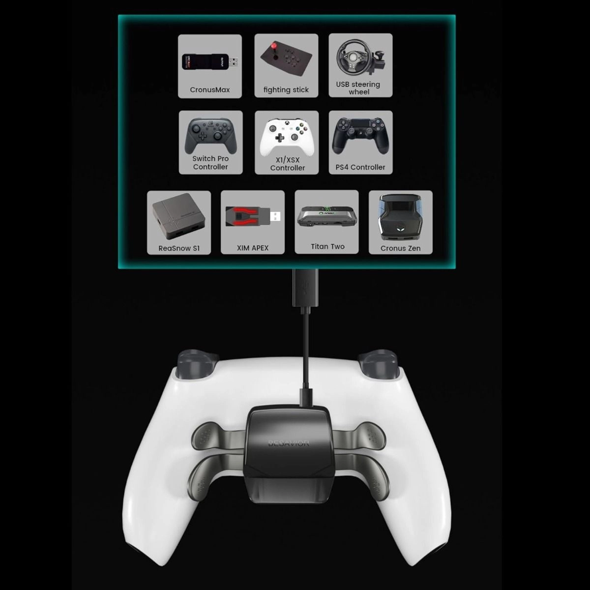 PS5 Controller Back Button - Wired Bluetooth 5.0