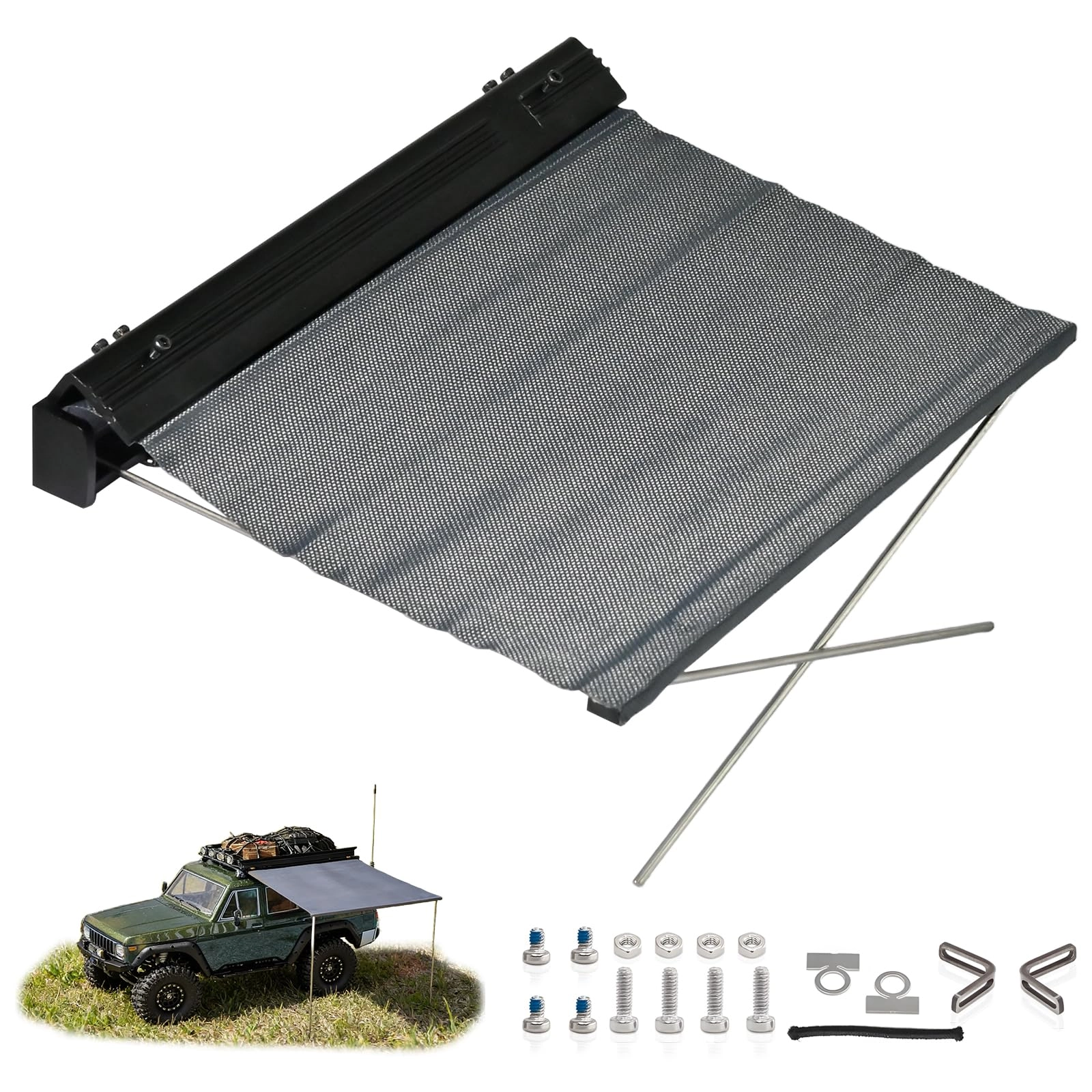 fraizoe rc Roof-Mounted Side Tent - 1/18