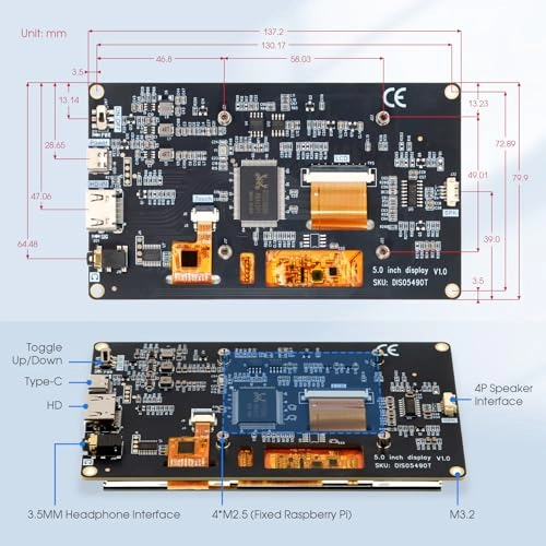 DIS05490T - 5 Inches 800 x 480