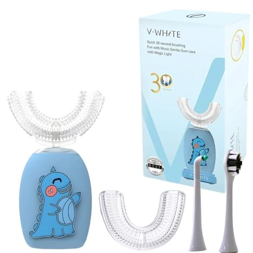 U-Shaped Electric Toothbrush - Kids 360 Ultrasonic Cleaning Wireless Charging