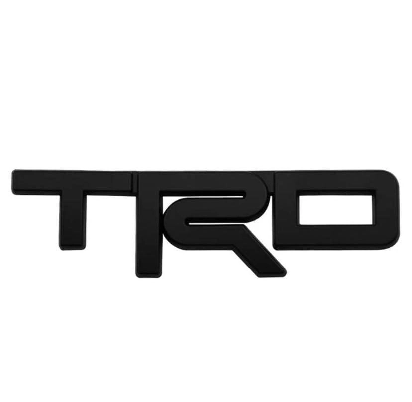 SAIKRISHNA MART 8010888777 TRD SMALL BLACK STICKER - 12.5 x 3.4Cm Metal