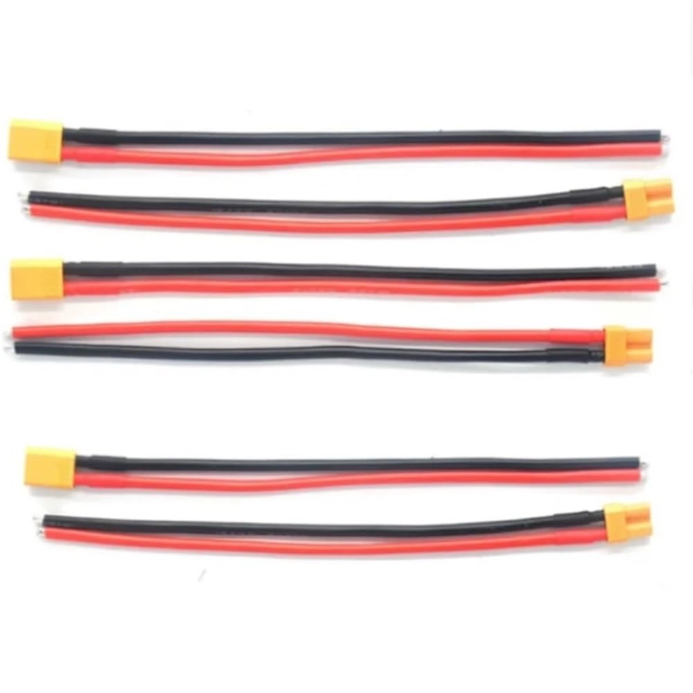 Male And Female Connector - XT30 16AWG 3Pcs 10cm