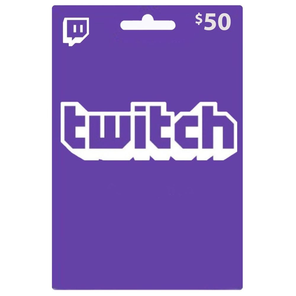 Twitch Digital Card - 50 USD