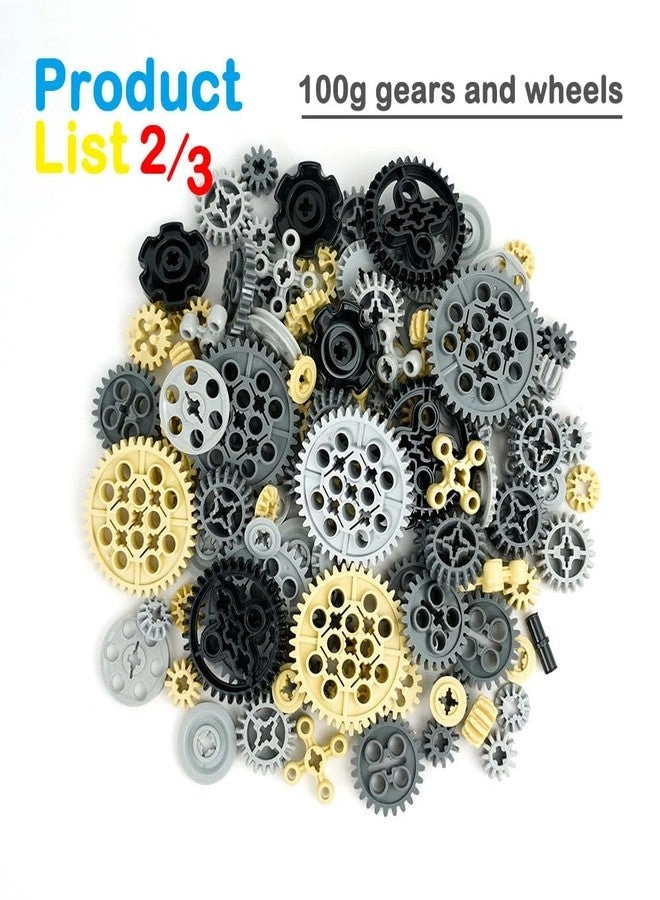 Technical-Parts-Beams-Gears Bricks Bulk Pins Connectors