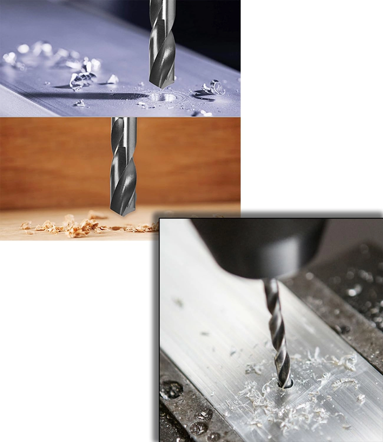 Drill Bit Set - Tungsten Steel Cemented Carbide 13 Pack 3 4 5 6 7 8 9 10 11 12 13.5 14 15 mm