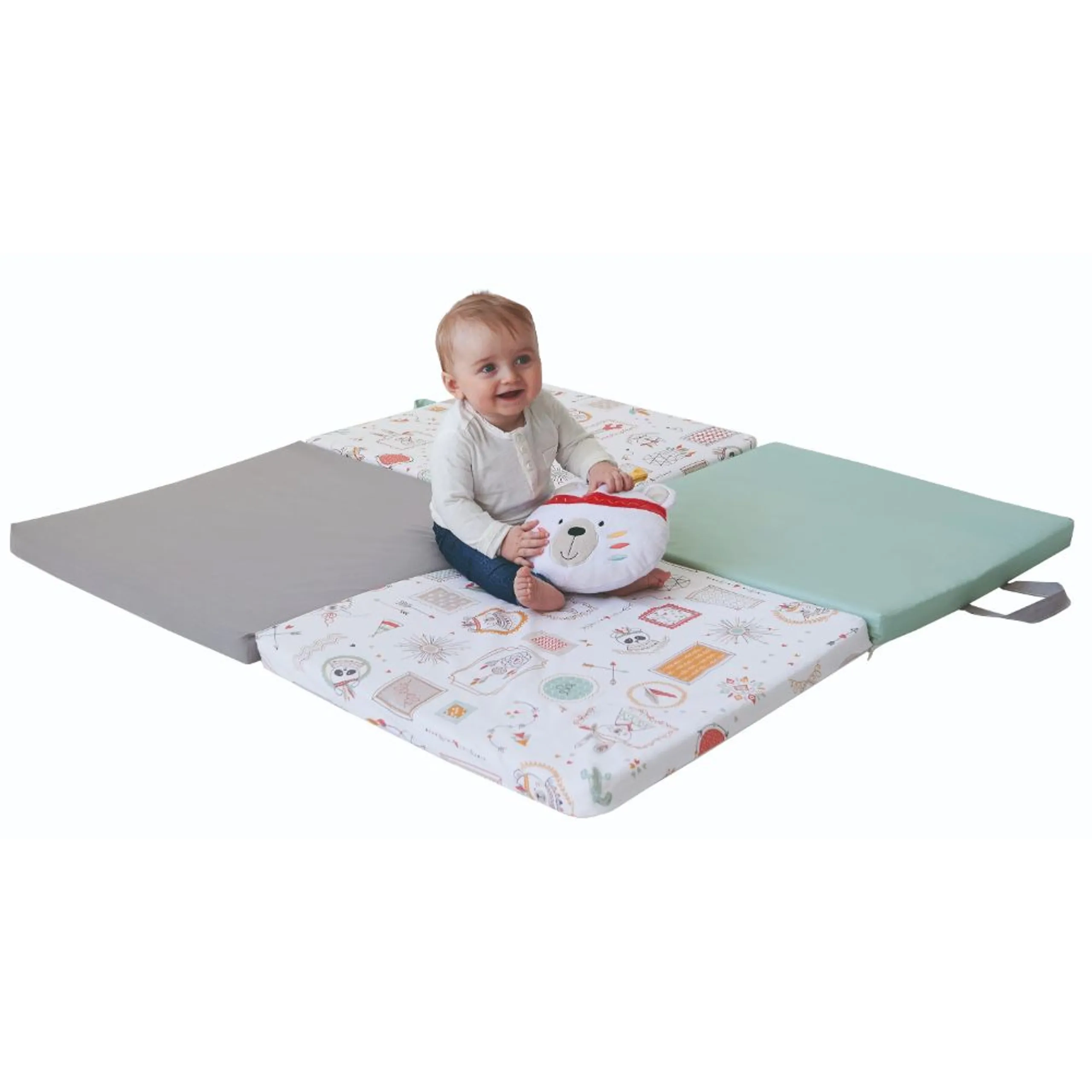 3 in 1 Smart And Fun Playmat - Indian Spirit 0 months