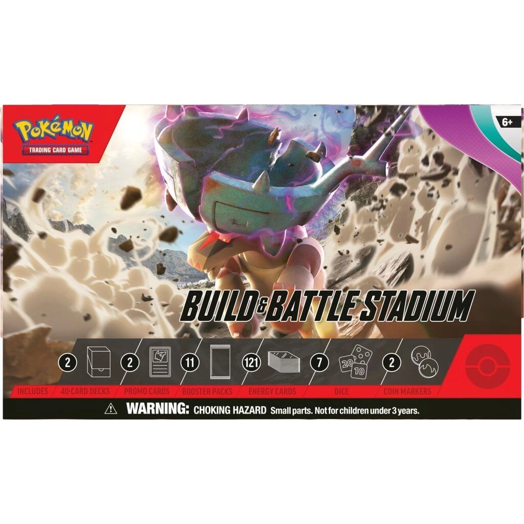 Scarlet & Violet Sv01 Build & Battle Stadium Box