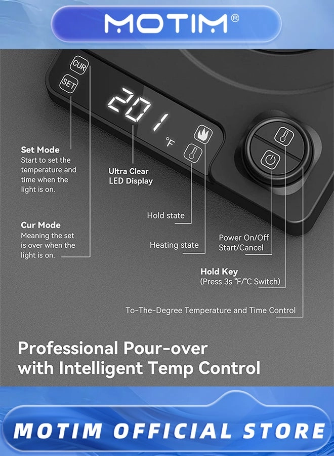 Temperature Control Electric Kettle