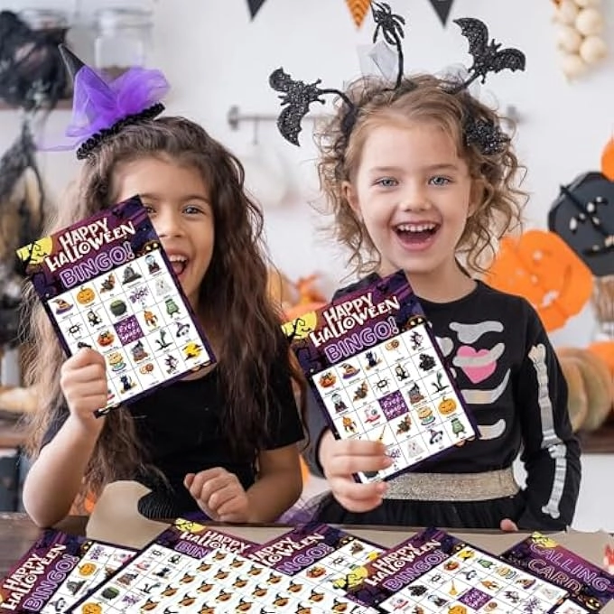 HALLOWEEN BINGO GAME SET - 24 piece(s)