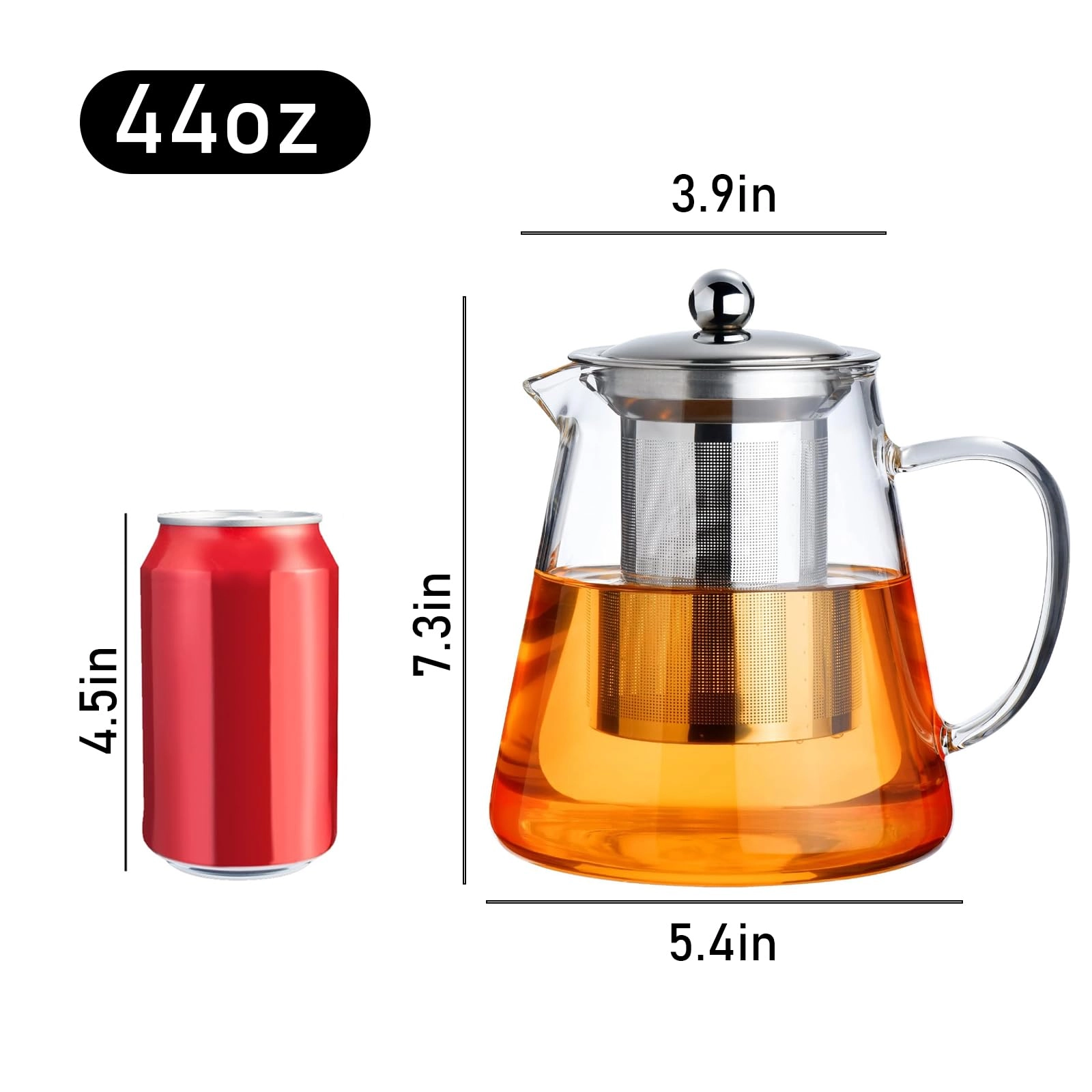 Glass Teapot - Glass 950ML