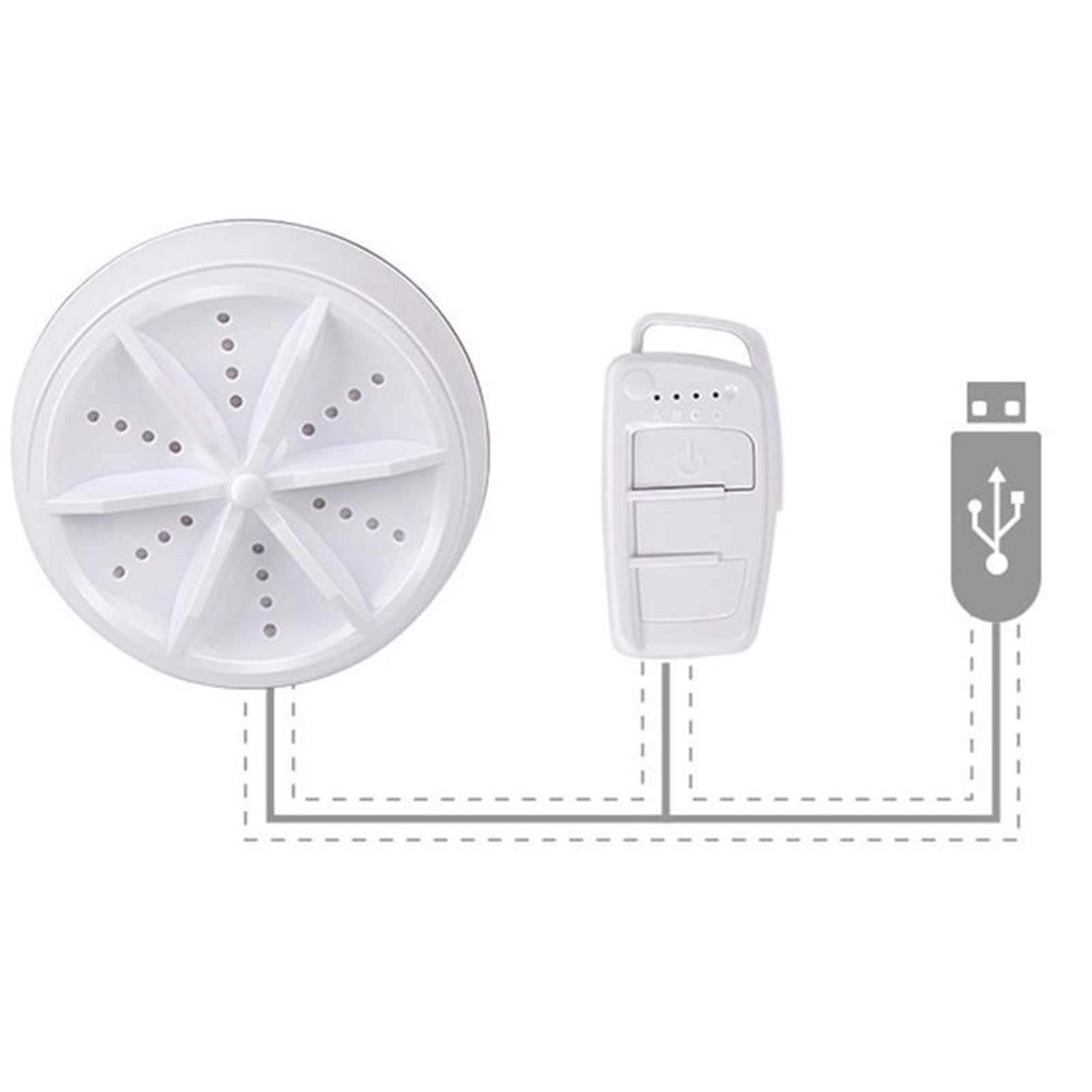 Portable Washing Machine Ultrasonic Turbo