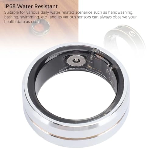 Smart Ring Health Tracker - 7 Days Standby IP68 Waterproof