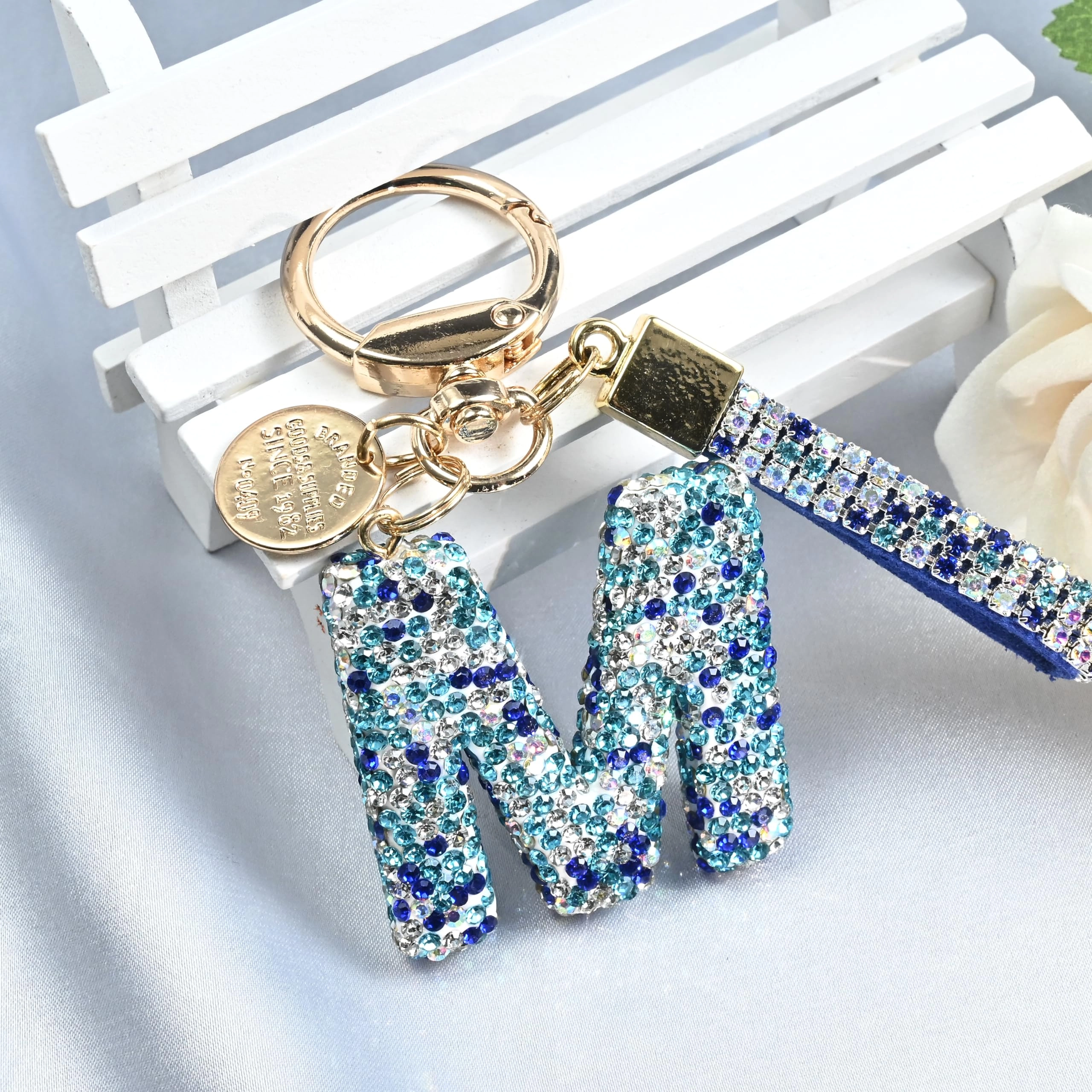Initial Letter Keychain - Letter