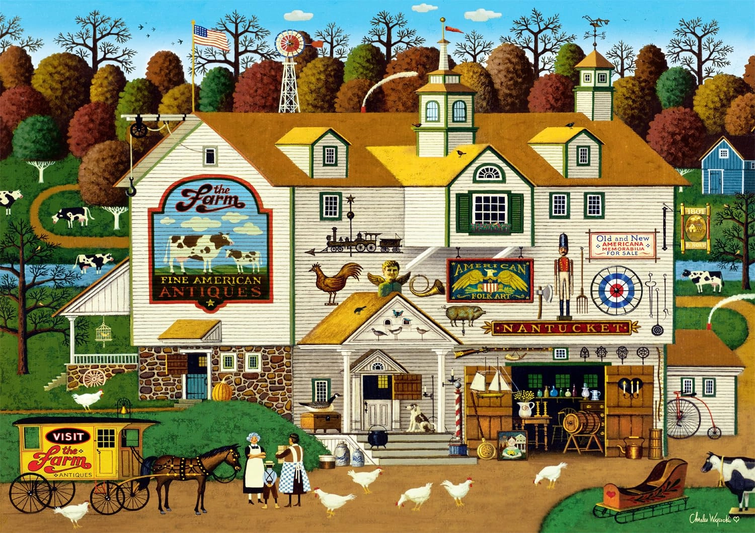 Buffalo Games The Farm Puzzle - 500 pcs