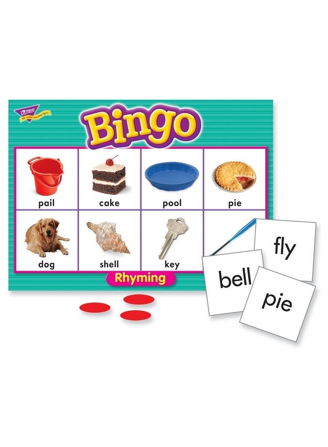 Rhyming Bingo Game - 4 And Up